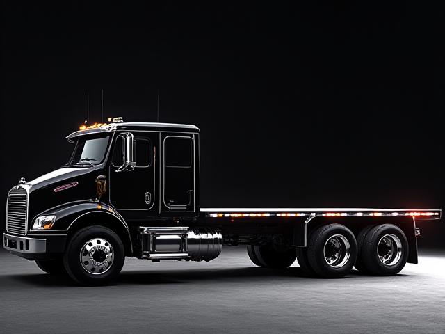 Standard flatbed trailer